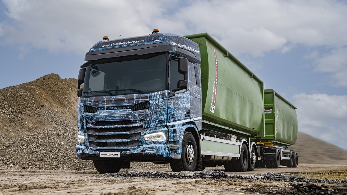 DAF lance les tests sur le terrain des camions de distribution de nouvelle génération