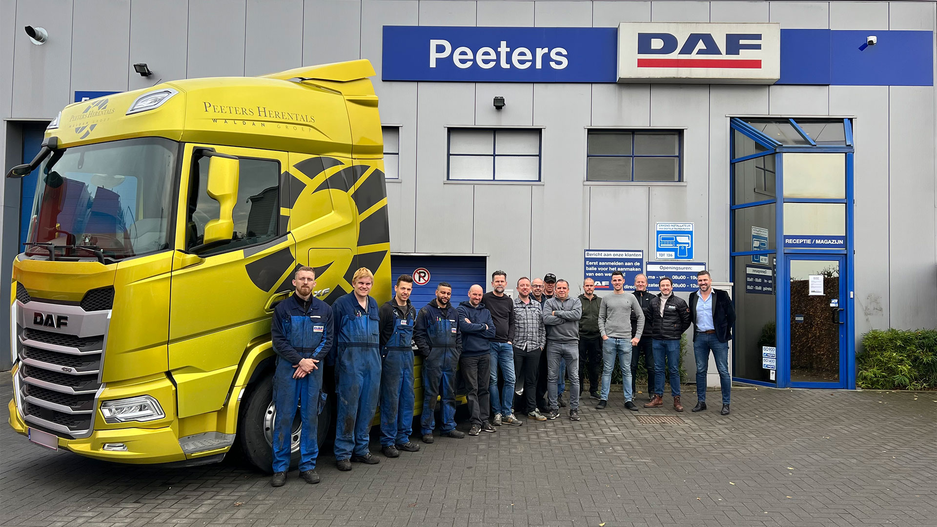 Truck Trading Group acquiert le DAF Garage Peeters de Herentals
